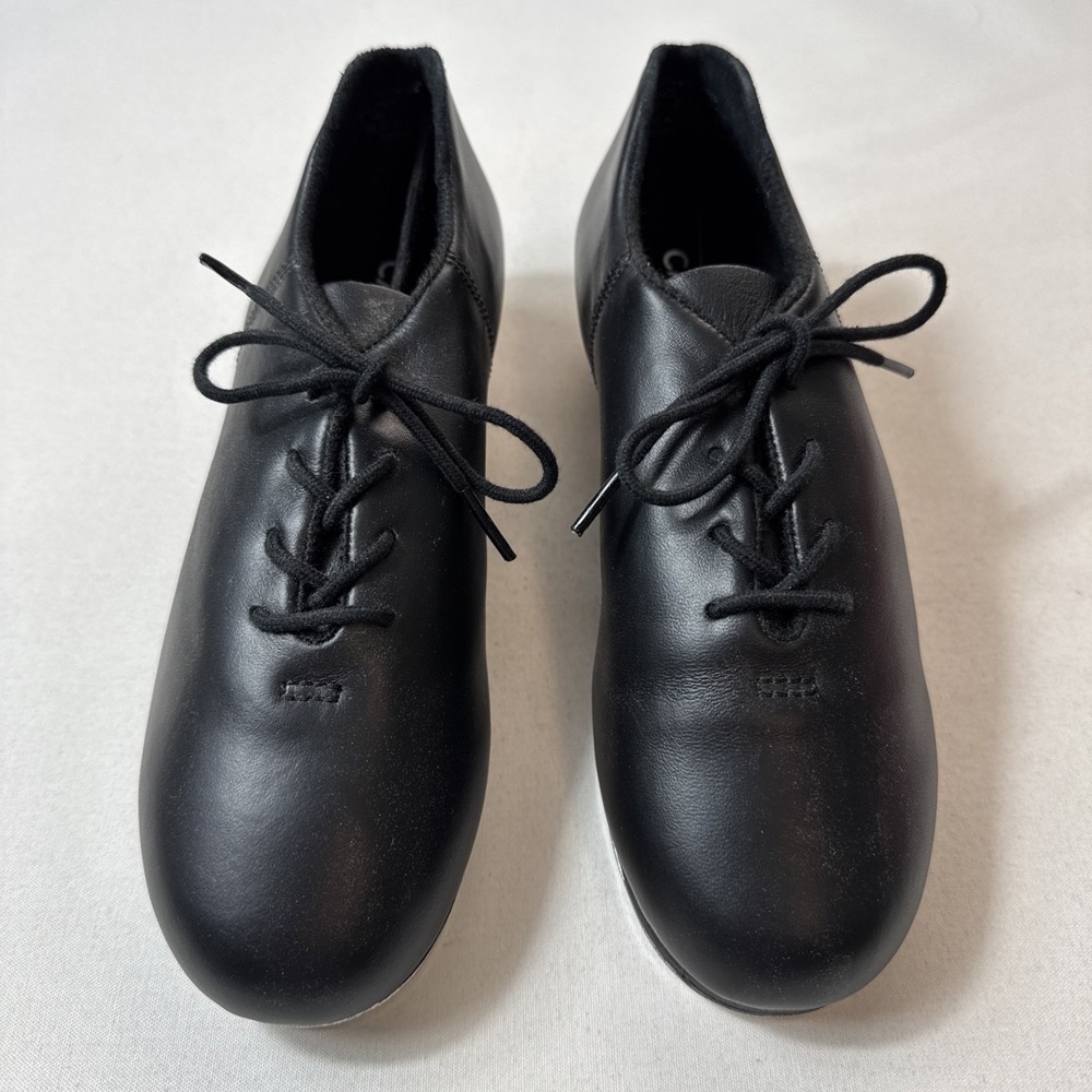 Capezio Women's‎ Cadence Tap Shoe, Black, 6 Genuine Leather